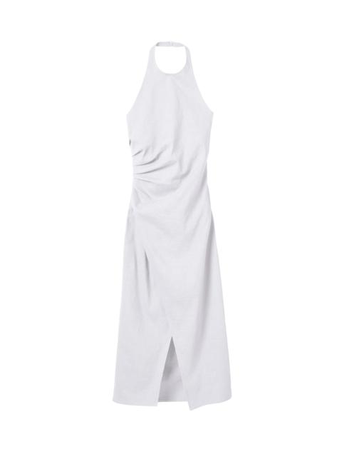 A.L.C. Sylvie Linen Midi Halter Dress