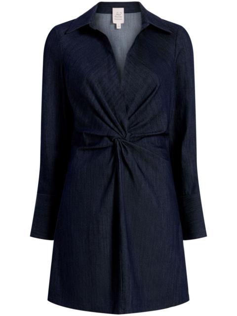 Cinq à Sept McKenna twist-detail minidress