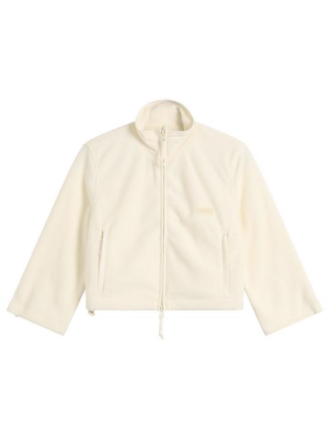 SKIMS SKIMS Fleece Lounge Shrunken Zip Up Jacket