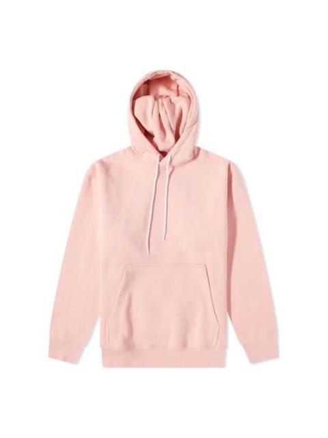 Nike Men's Nike Small Logo Embroidered Solid Color Hooded Sports Autumn Pink CV0552-697