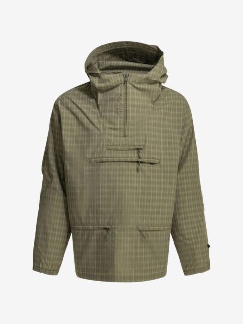 DAIWA PIER39 check-pattern hooded coat