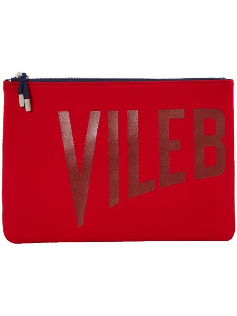 Vilebrequin Zipped Beach Pouch Solid