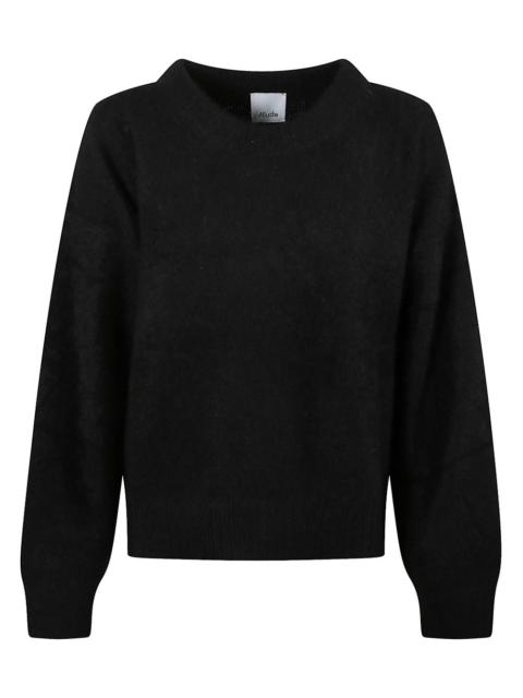 Allude round-neck sweater