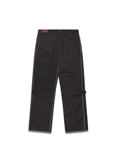 Andersson Bell CRACKED NYLON INSIDE-OUT TROUSER