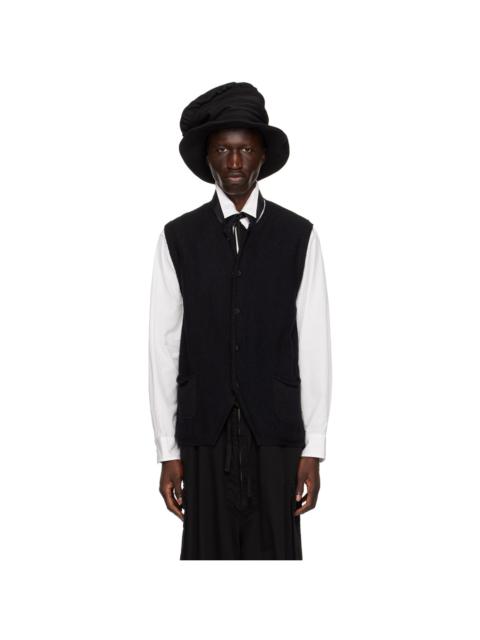 Yohji Yamamoto Black Reversible Vest