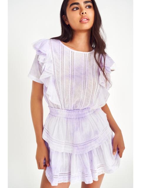 LoveShackFancy Natasha Heritage Mini Dress