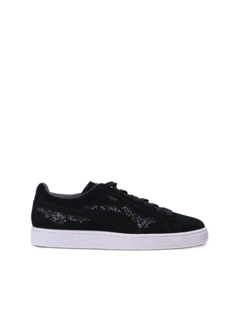 PUMA Swarovski crystal-embellishment suede sneakers