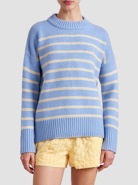 LA LIGNE Women's Marin Sweater - Chambray Butter