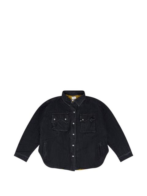Rhude denim shirt jacket