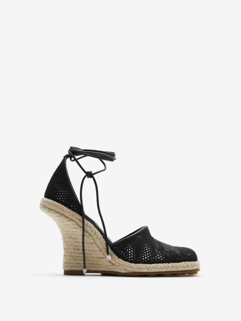 Mesh Plunge Espadrilles