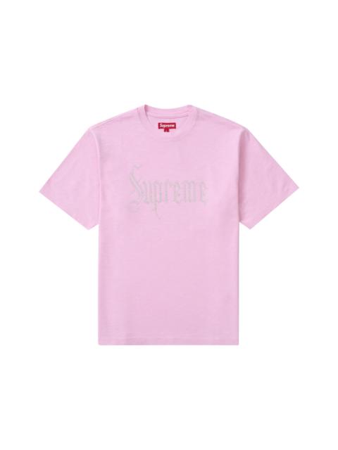Supreme Supreme Rhinestone S/S Top Pink