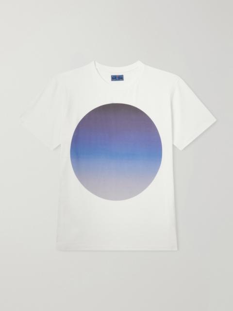 Blue Blue Japan Printed Cotton-Jersey T-Shirt