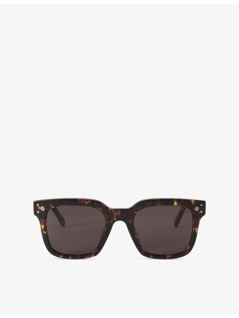Mulberry Tate Square-Frame Bio-Acetate Sunglasses