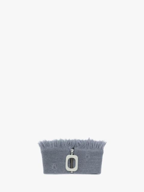JW Anderson NECKBAND WITH FRINGE DETAIL