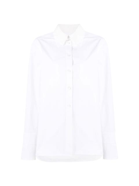Jil Sander double-collar buttoned shirt