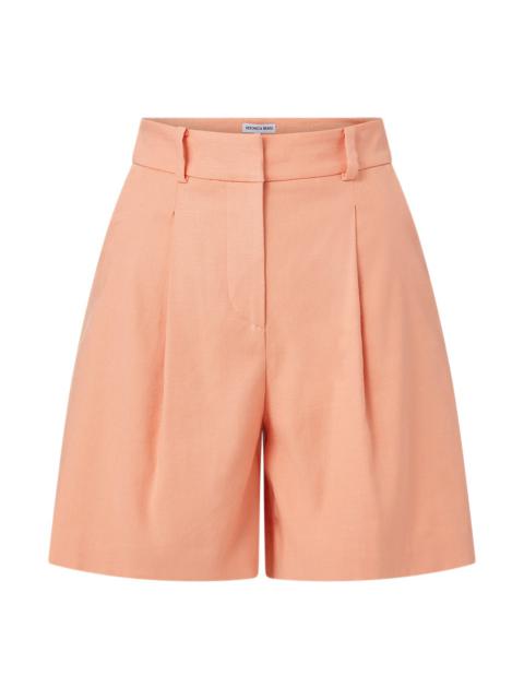 VERONICA BEARD NOEMI STRETCH-LINEN SHORT