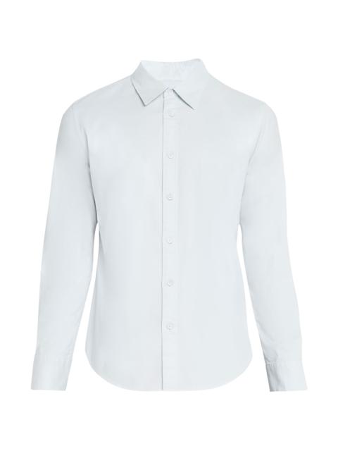 rag & bone Men's Tomlin Stretch-Cotton Dobby Shirt - Medium Blue