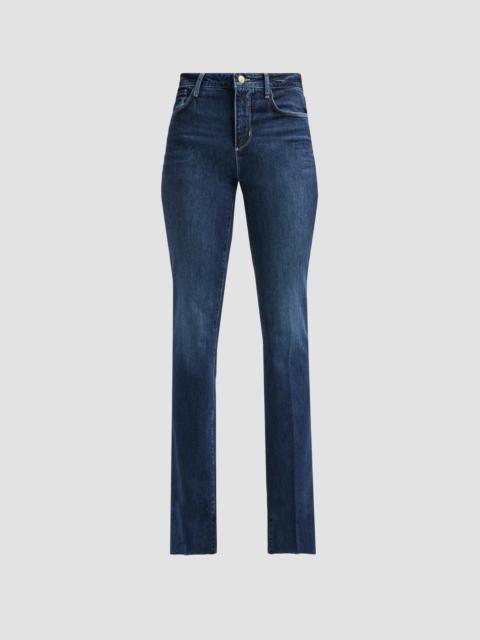 L'AGENCE Women's Ruth Mid-Rise Straight-Leg Jeans - Vancouver