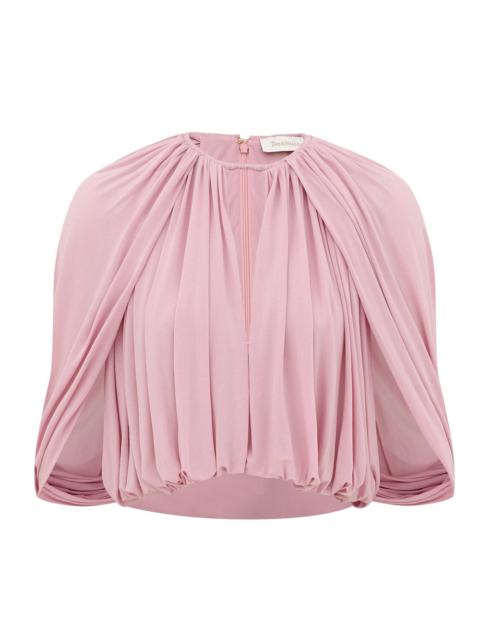 Zimmermann ALCHEMY CAPED BLOUSE