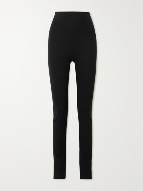LESET Rio Stretch-ponte Slim-leg Pants