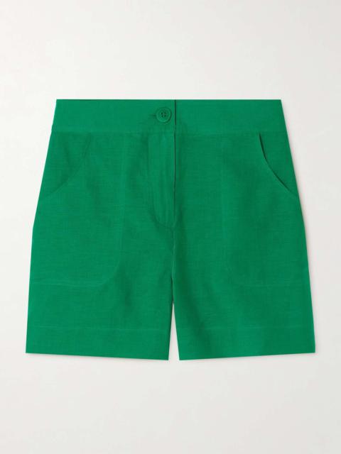 L'Intemporel linen shorts