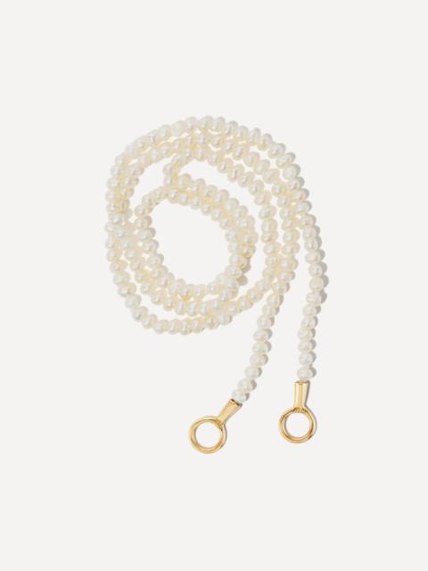 MARLA AARON 14ct Gold Itty Bitty Seed Pearl Necklace