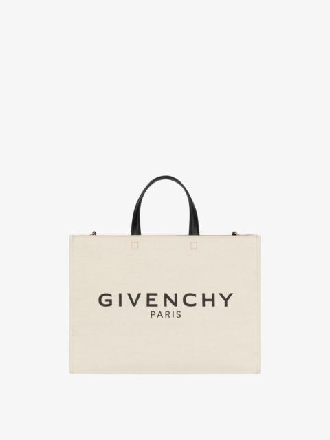Givenchy MEDIUM G-TOTE SHOPPING BAG IN CANVAS