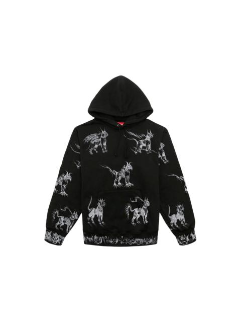 Supreme Supreme Animals Hooded Sweatshirt Black