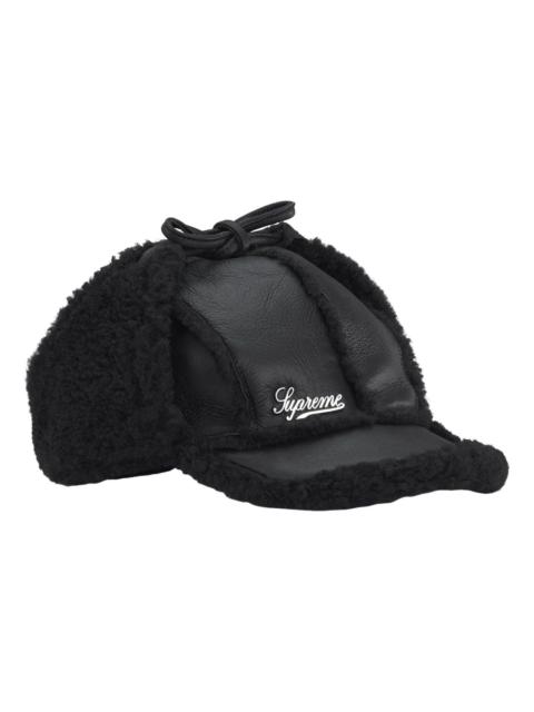 Supreme Supreme FW25 Shearling Lined Earflap Cap 'Black' SUP-FW25-1100-BLK