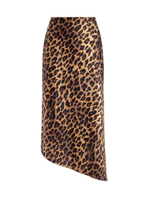 Alice + Olivia MAEVE ASYMMETRICAL SLIP SKIRT
