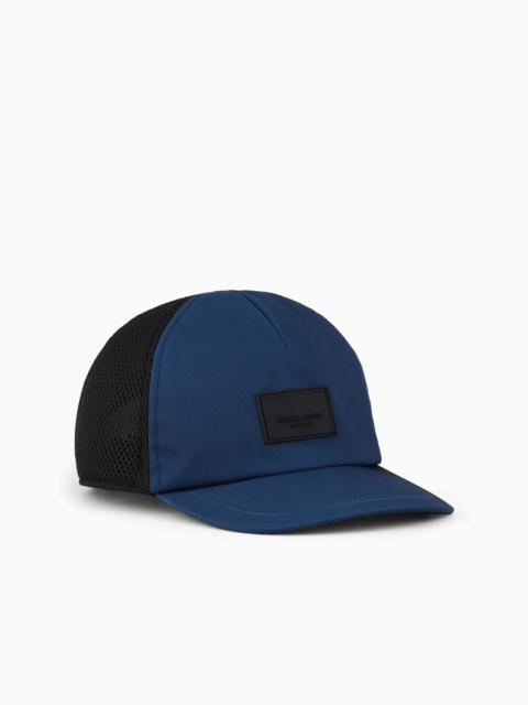 GIORGIO ARMANI Technical nylon baseball cap ASV