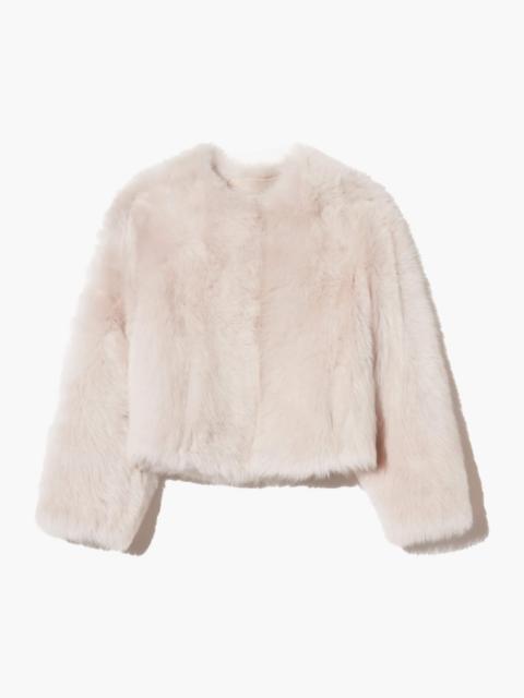 NILI LOTAN ELAN SHEARLING JACKET