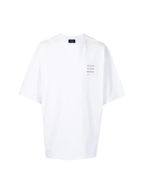 We11done logo-print cotton T-Shirt