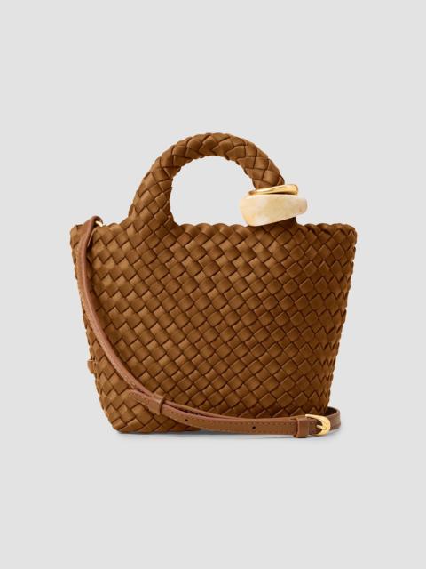 NAGHEDI Women's St. Barths Petit Beads Top Handle Bag - Teak