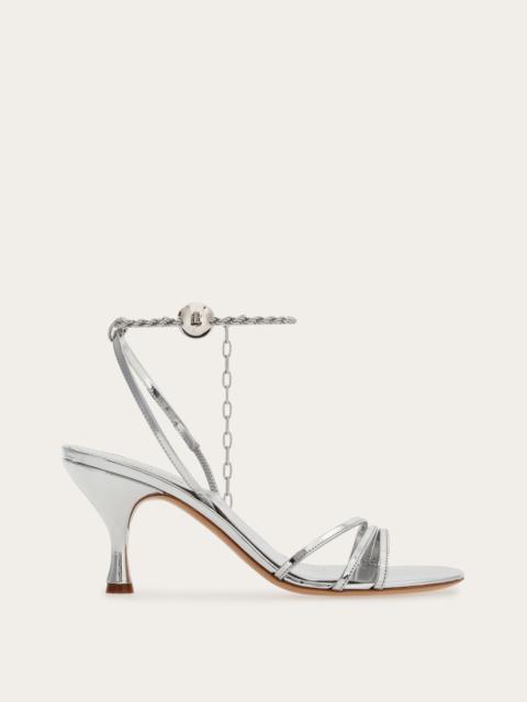 FERRAGAMO Sandal with ankle chain