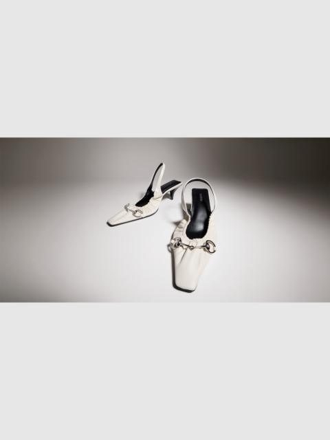GUCCI Women's Vittoria slingback pump with elastic