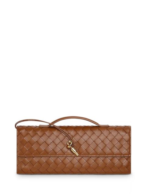 Andiamo Long Leather Clutch