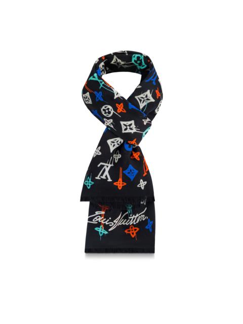 Louis Vuitton Graffiti Stole