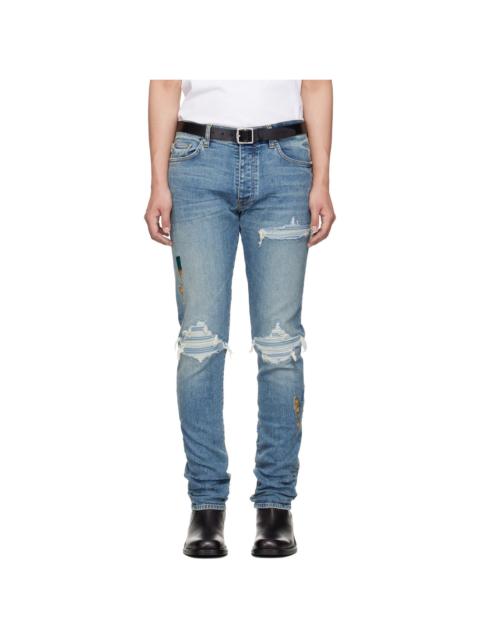 AMIRI Blue 'Chateau Keys' MX1 Jeans