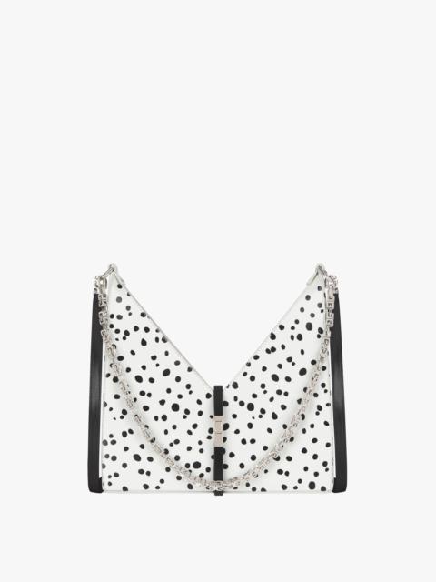 Givenchy SMALL CUT OUT BAG IN TWO TONE LEATHER WITH CHAIN