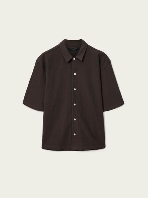 ALLSAINTS STALLONE OVERSIZED SHORT SLEEVE SHIRT