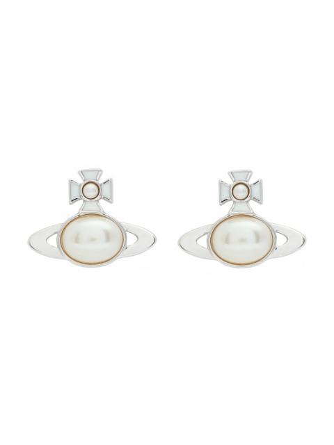 Vivienne Westwood Vivienne Westwood Gaby orb Faux Pearl-embellished Stud Earrings