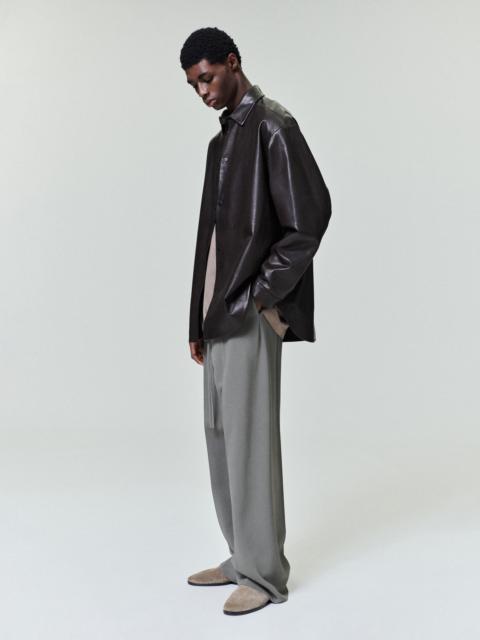 Fear of God Leather Relaxed Shirt