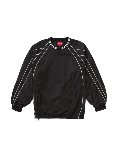 Supreme Supreme Piping Warm Up Pullover Black