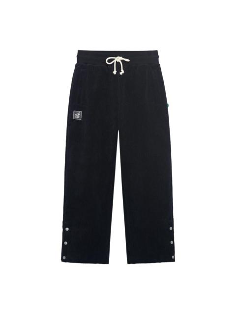 Li-Ning Li-Ning BadFive Label Logo Woven Pants 'Black' AKLSH11-1