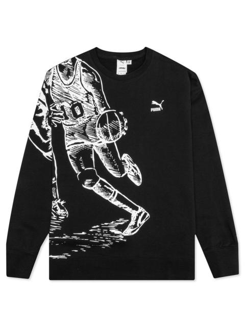 PUMA PUMA X JOSHUA VIDES CREW - BLACK