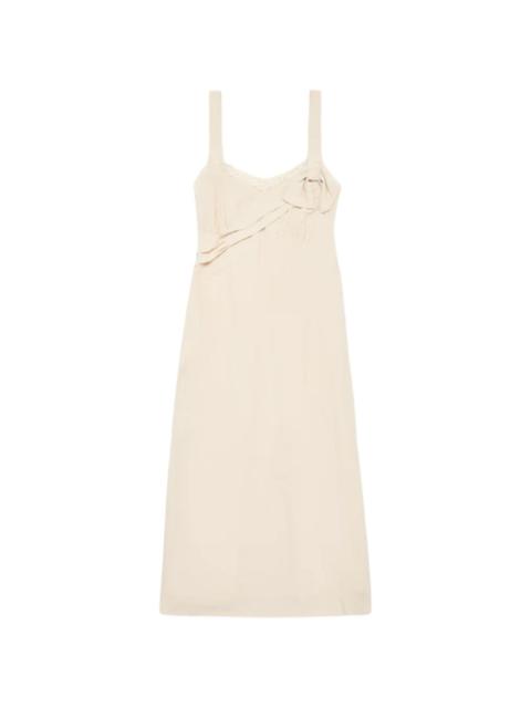 Simone Rocha floral-appliqué dress