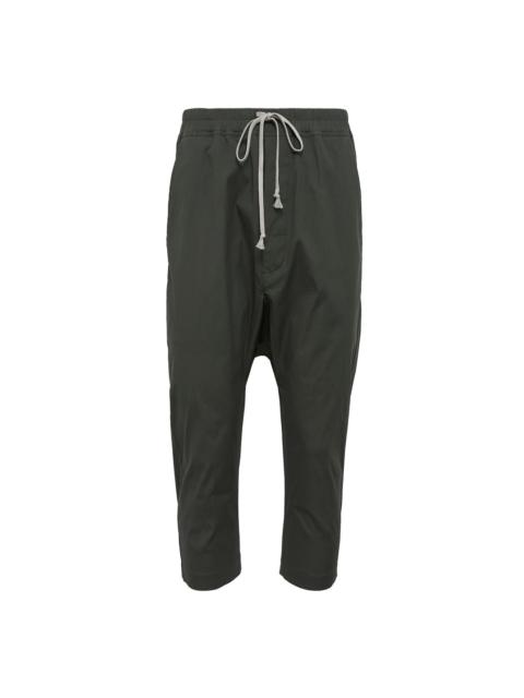 Rick Owens Drawstring Cropped Heavy Cotton