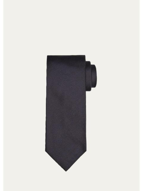 TOM FORD Men's Tonal Textured Silk Tie