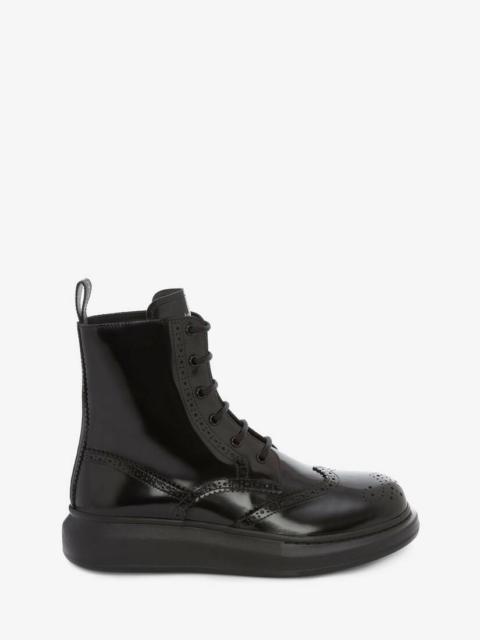 Hybrid Lace-up Boot in Black